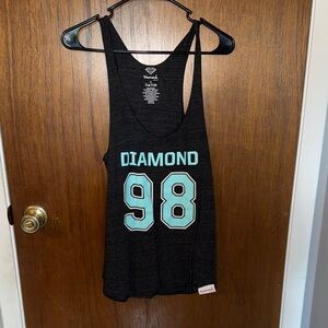Diamond Supply Co. Charcoal Tee with White Logo